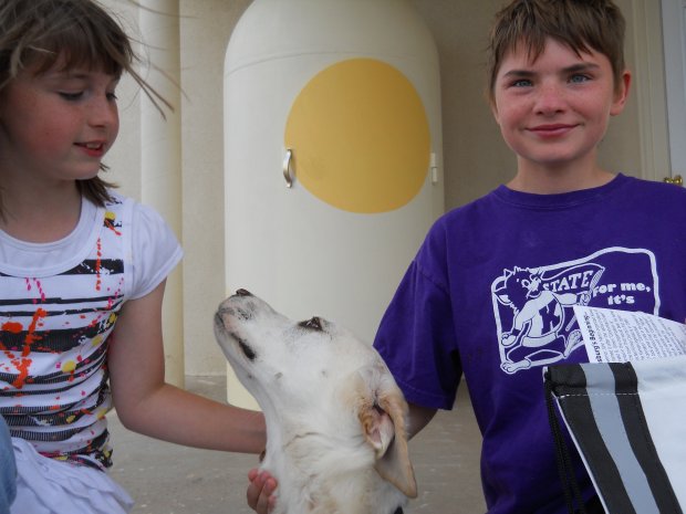 Kids feel safe with a New Day shelter. The New Day Tornado Shelter